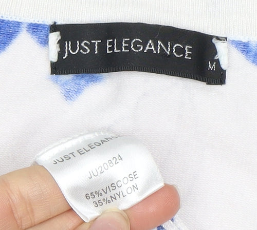 Just Elegance Women's Multicoloured Floral Button-Up M