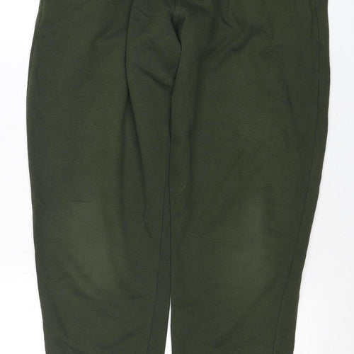 H&M Men's Green Sweatpants S Regular Fit
