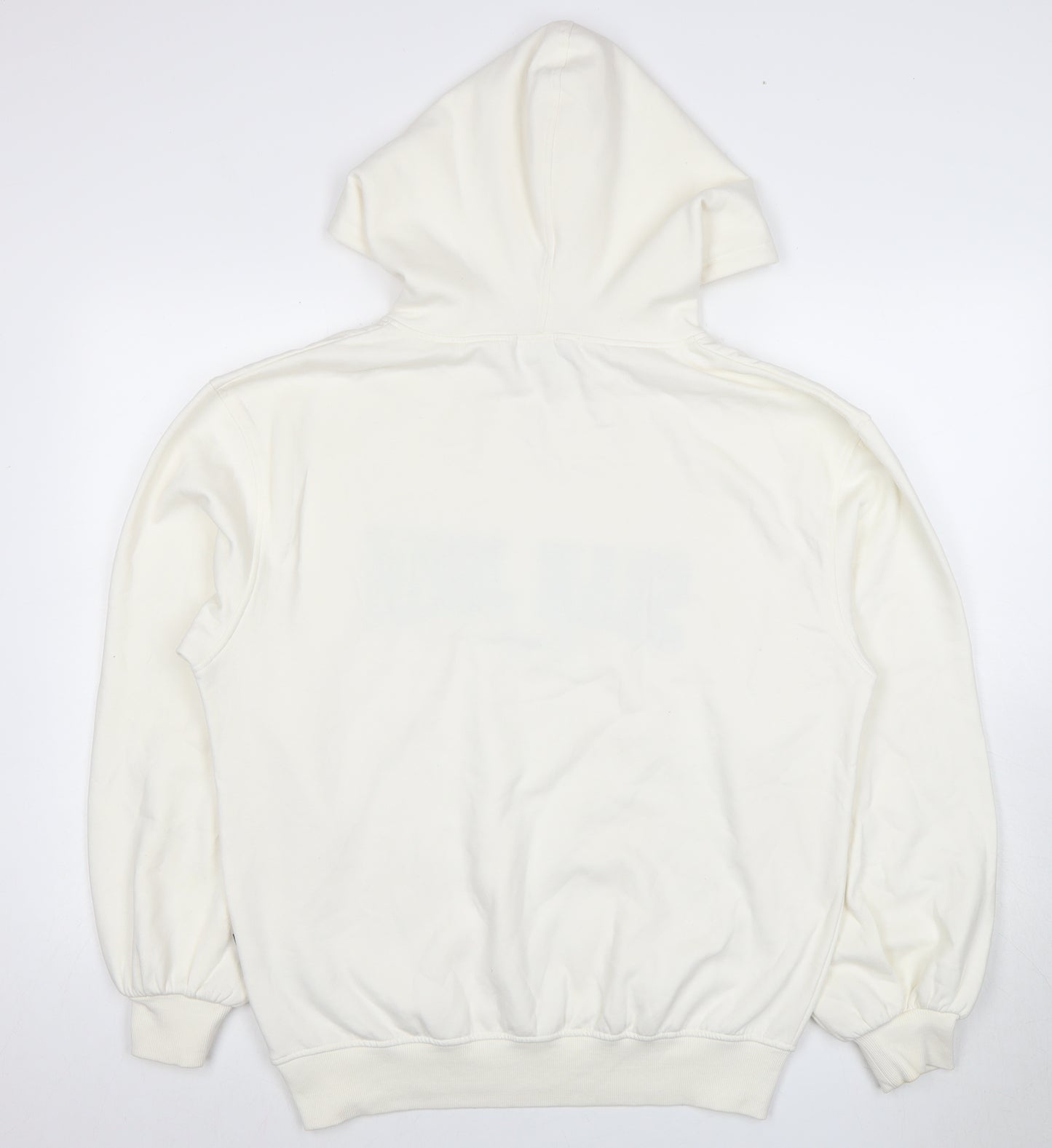 Missguided Women's White Logo Hoodie Size 6