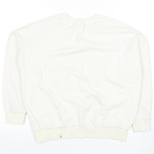 Disney Unisex Ivory Pullover Sweatshirt Size 10