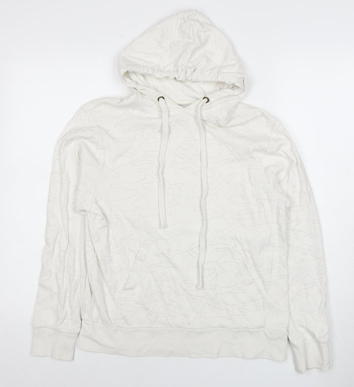 Petrol Industries Men's Ivory S Pullover Hoodie