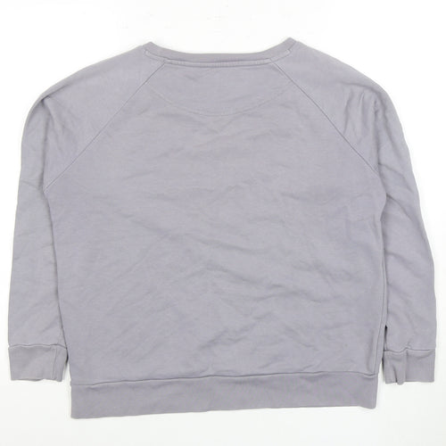 Pollyanna Women's Grey Pullover Sweatshirt S Casual