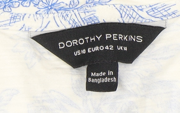 Dorothy Perkins Women's Sleeveless Floral Blouse - Size 14