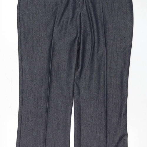 Klass Women's Blue Straight Trousers Size 16