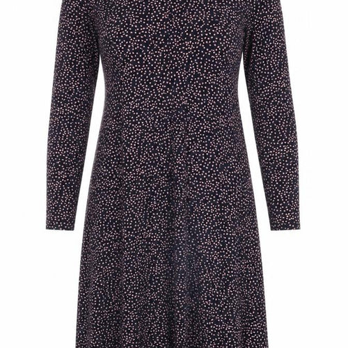 Crew Clothing Women's Heart Print Jersey Shift Dress Multicoloured 12