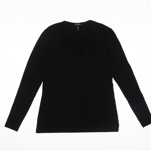Baukjen Women's Black Long Sleeve Top Size 12