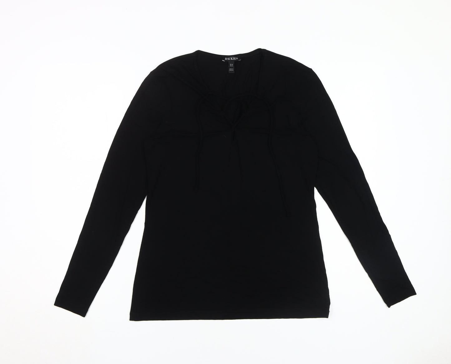 Baukjen Women's Black Long Sleeve Top Size 12