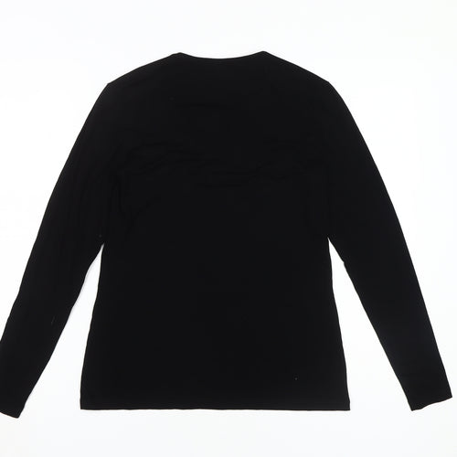 Baukjen Women's Black Long Sleeve Top Size 12