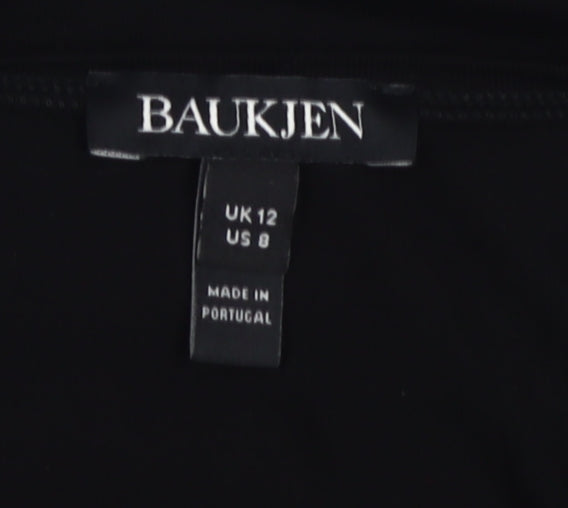 Baukjen Women's Black Long Sleeve Top Size 12