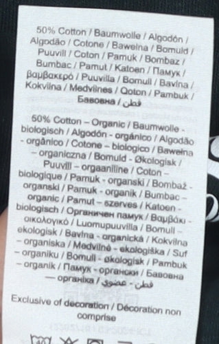 Jack & Jones Men's Black L Graphic T-Shirt