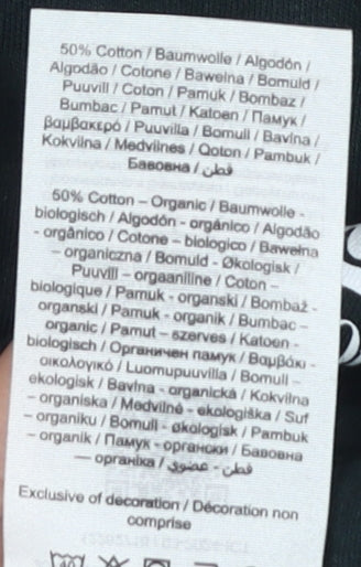 Jack & Jones Men's Black L Graphic T-Shirt