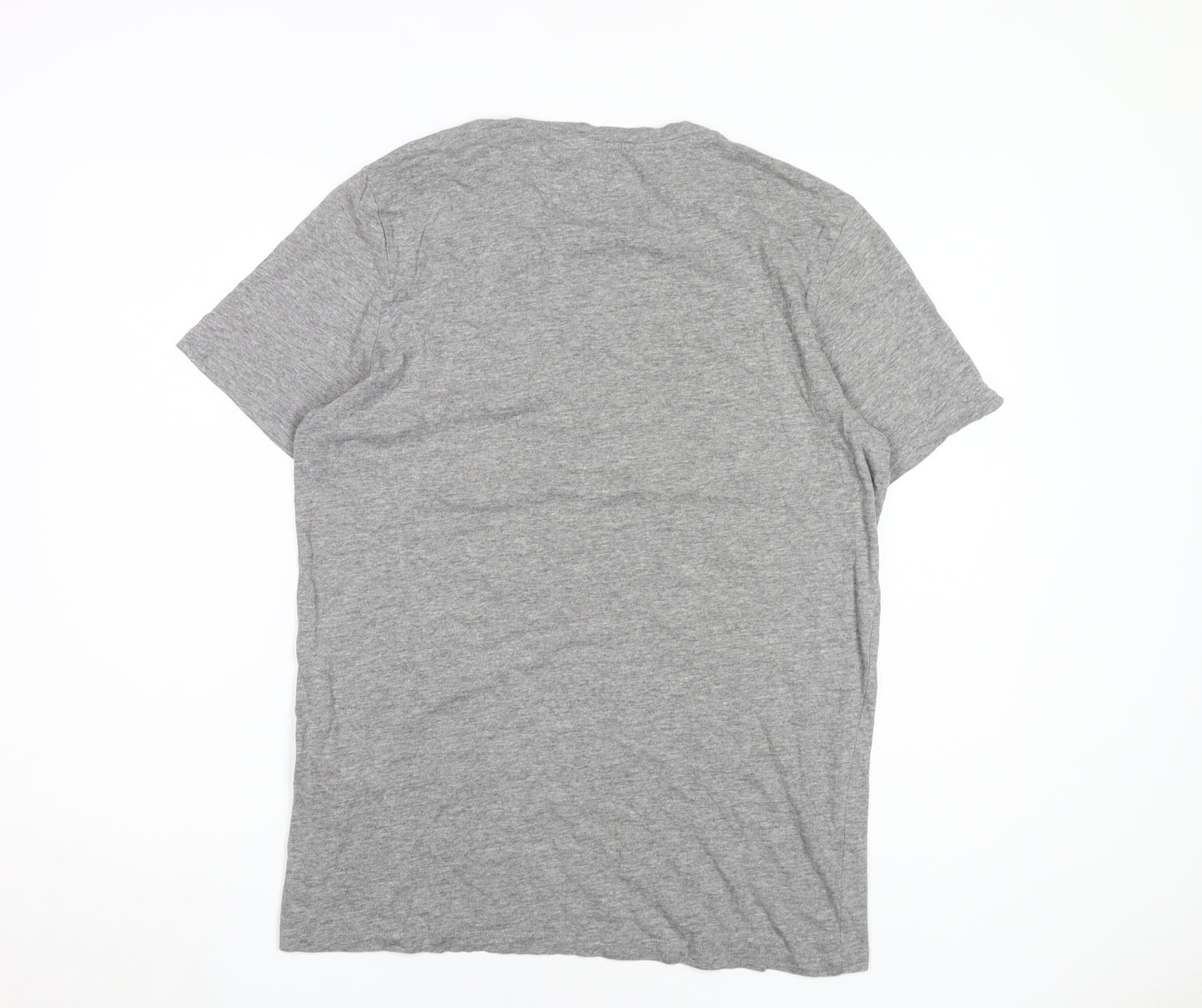 Jack & Jones Men's Grey Regular Fit T-Shirt L