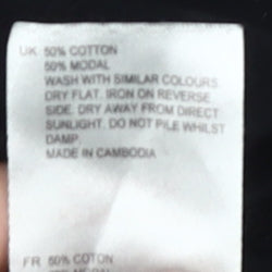 White Stuff Women's Black Long Sleeve Top Size 10