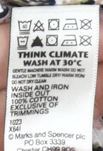 Marks and Spencer Women's Multicoloured Floral T-Shirt