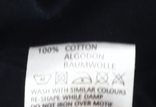 Dephect Men's Black Graphic T-Shirt L Short Sleeve