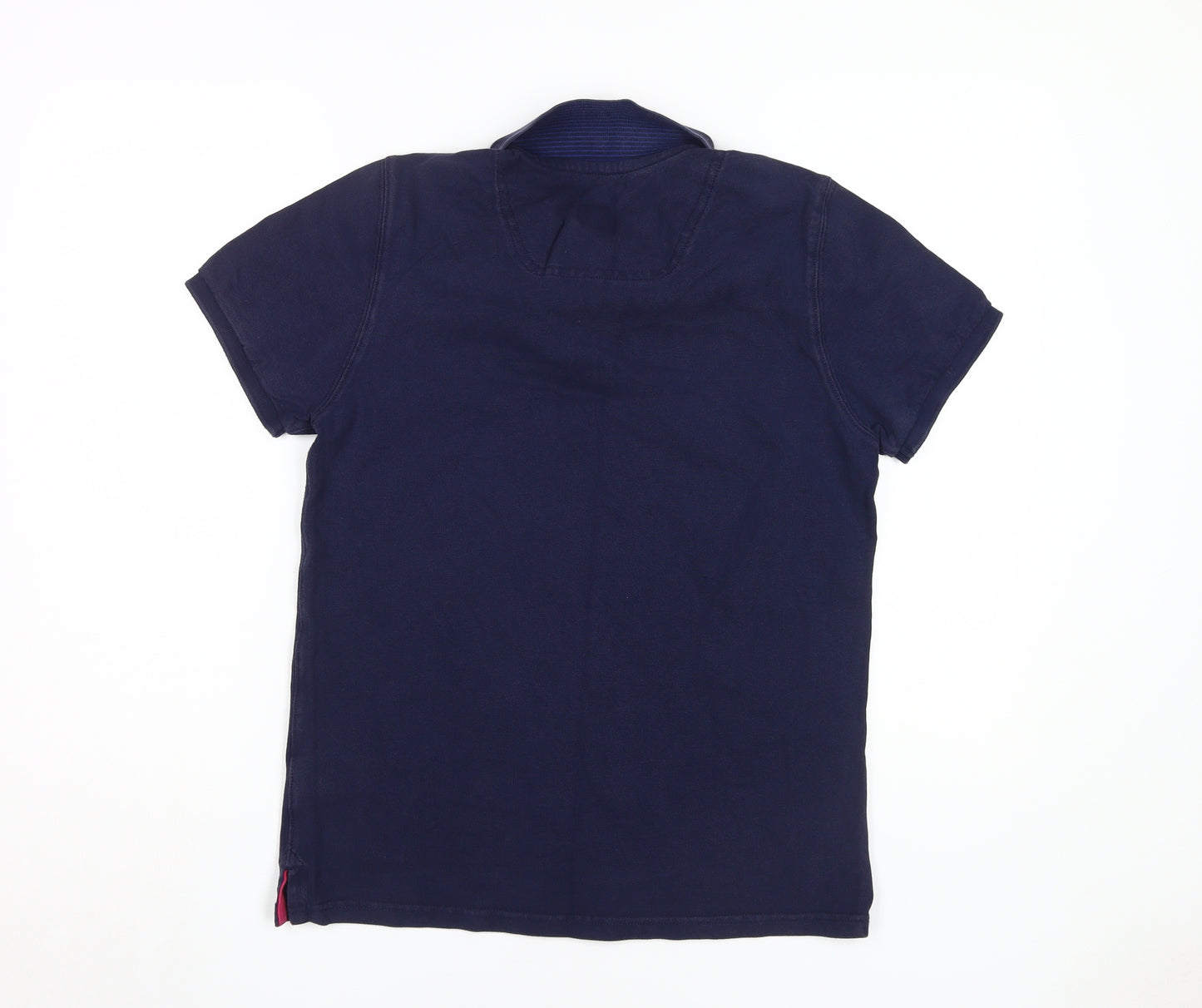 Joules Unisex Blue Slim Polo Shirt M