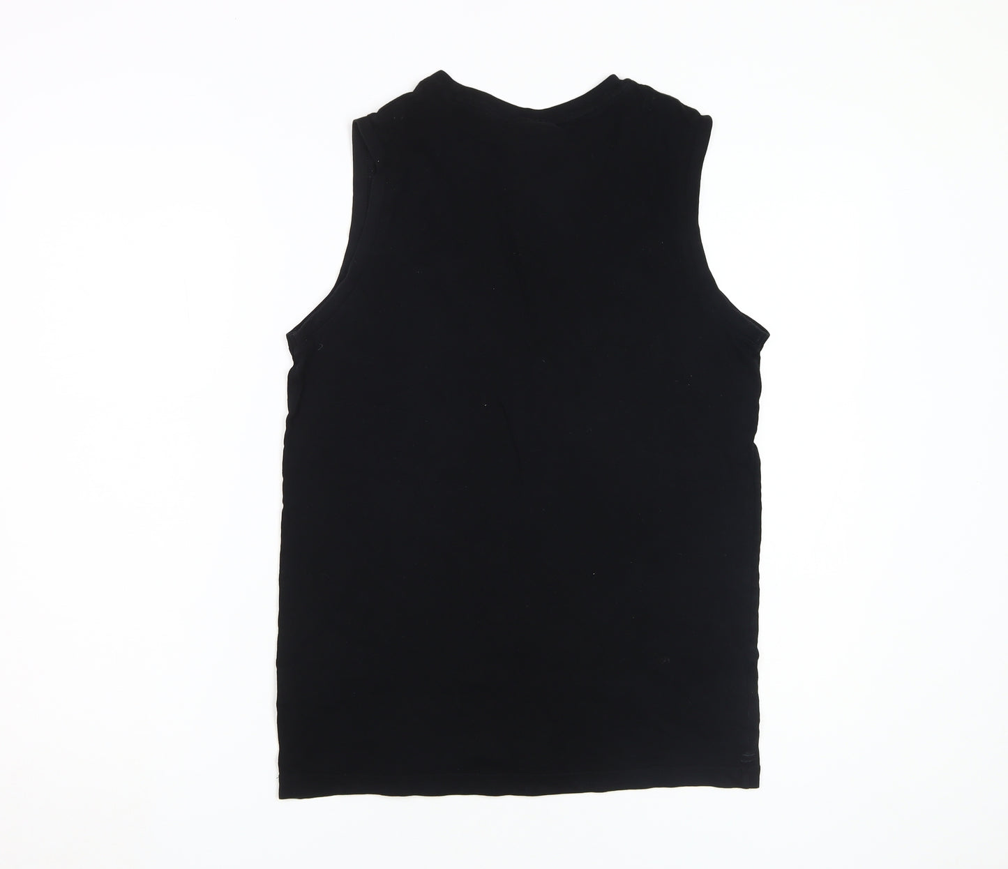 Slazenger Men's Black Sleeveless T-Shirt - Size S