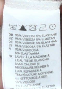 H&M Women's Beige Cardigan Size 12