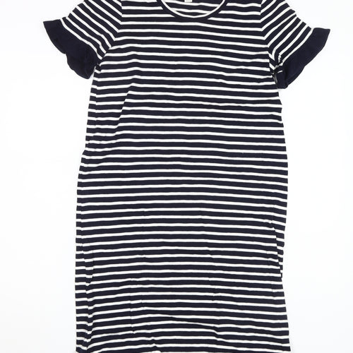 Boden Women Stripe T-Shirt Dress, Size 12, Multicoloured