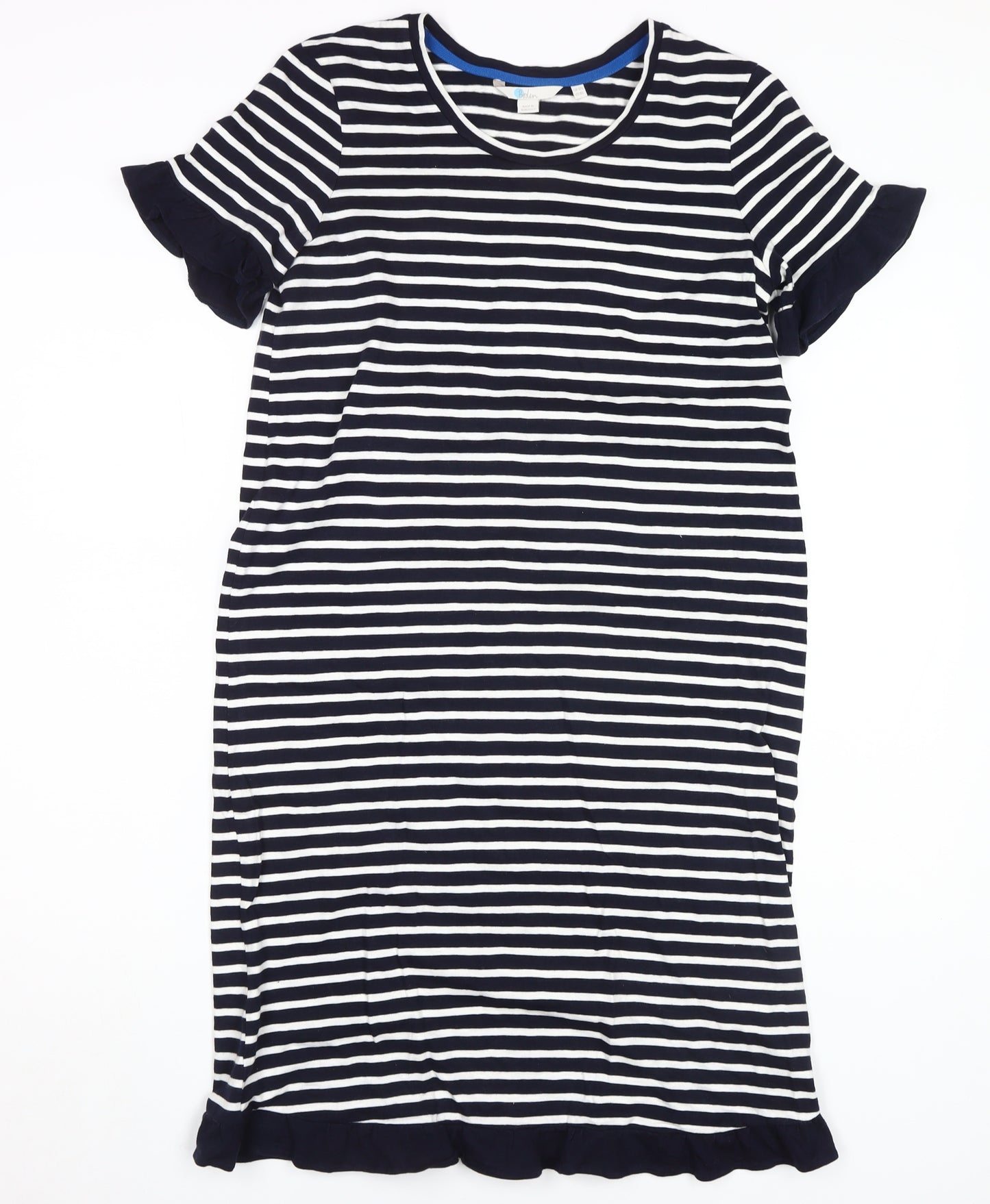 Boden Women Stripe T-Shirt Dress, Size 12, Multicoloured