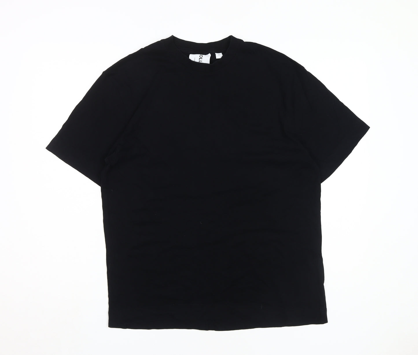 Collusion Black Crew Neck T-Shirt - M