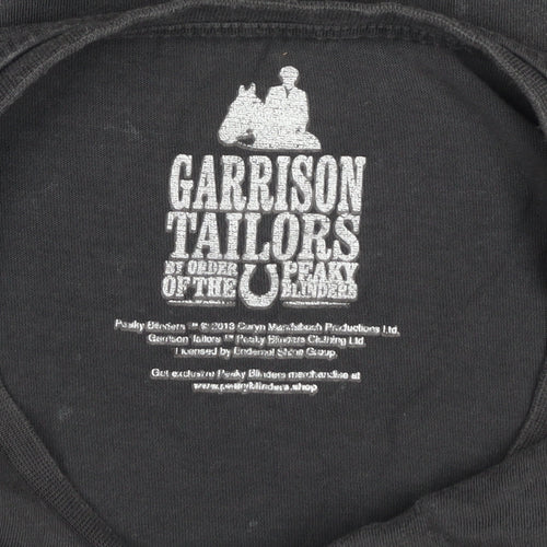 Garrison Tailors Peaky Blinders Men's Black T-Shirt S