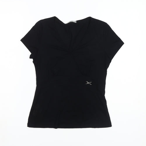 Marks and Spencer Women’s Black Wrap Blouse, Size 12