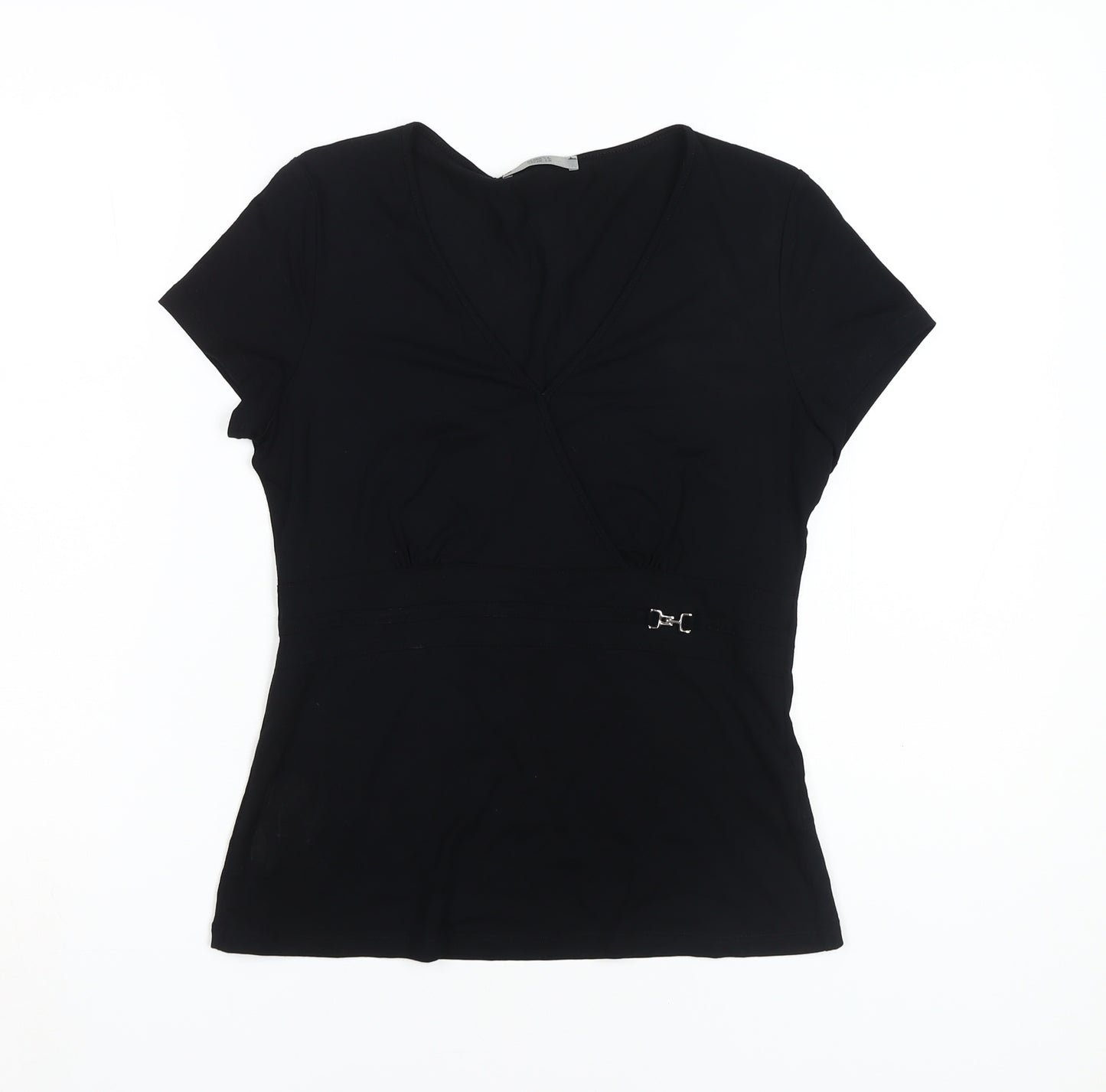 Marks and Spencer Women’s Black Wrap Blouse, Size 12