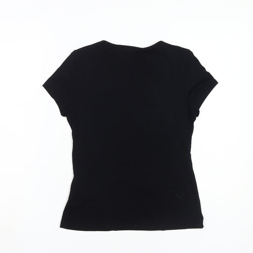 Marks and Spencer Women’s Black Wrap Blouse, Size 12