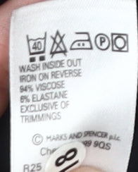 Marks and Spencer Women’s Black Wrap Blouse, Size 12