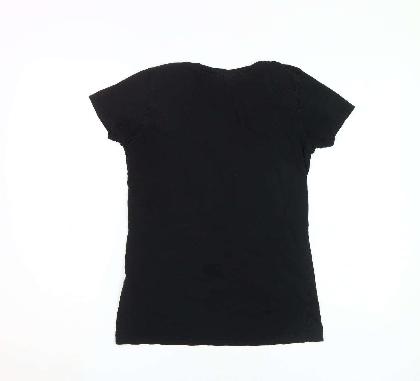 Earth Positive Unisex Black Medium Music T-Shirt