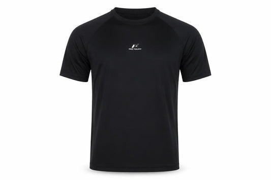 Front view of Pro Touch Men's Black XS Athletic T-Shirt