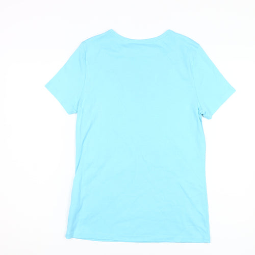 Lands' End Women's Blue M Basic T-Shirt