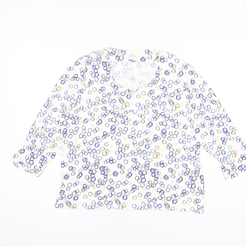 Eastex Women's Multicoloured Top Size 16