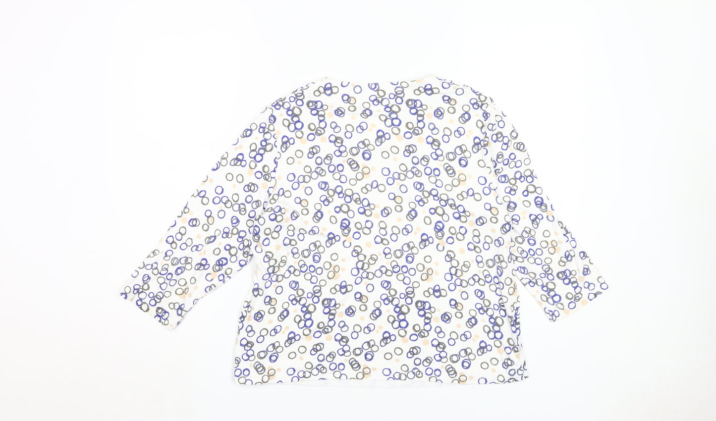 Eastex Women's Multicoloured Top Size 16