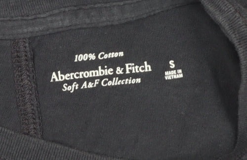 Abercrombie & Fitch Women's Black Sleeveless T-Shirt S