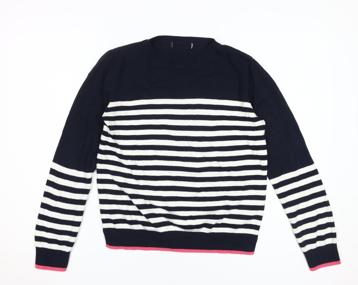 Marks and Spencer Women's Striped Pullover Jumper Size 10