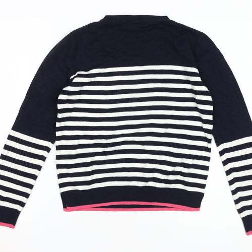 Marks and Spencer Women's Striped Pullover Jumper Size 10