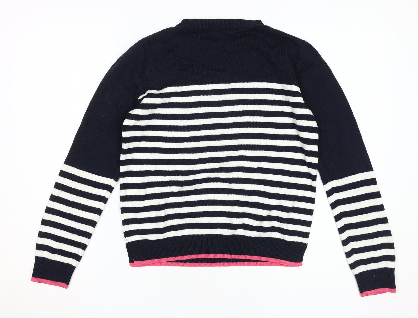 Marks and Spencer Women's Striped Pullover Jumper Size 10