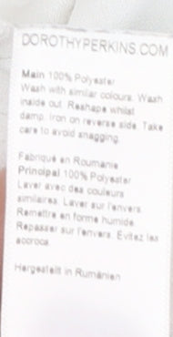 Dorothy Perkins Women's White Polka Dot Blouse Size 16