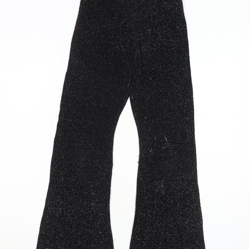 Urban Outfitters Women's Black Flared Trousers S