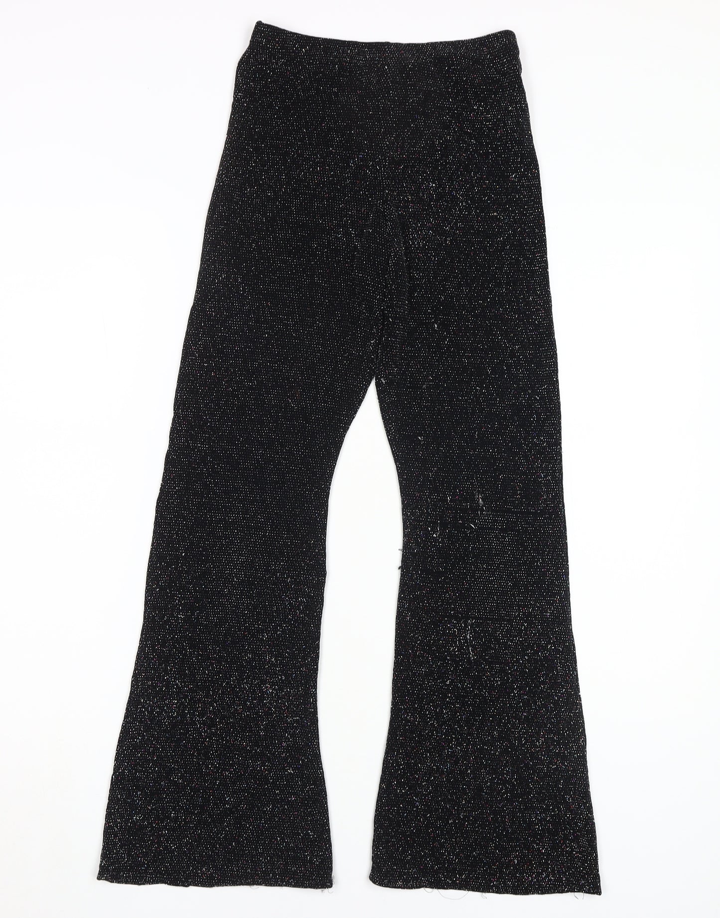 Urban Outfitters Women's Black Flared Trousers S