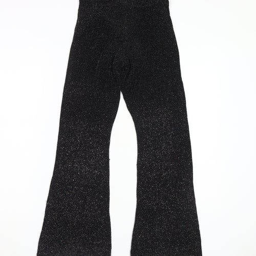Urban Outfitters Women's Black Flared Trousers S