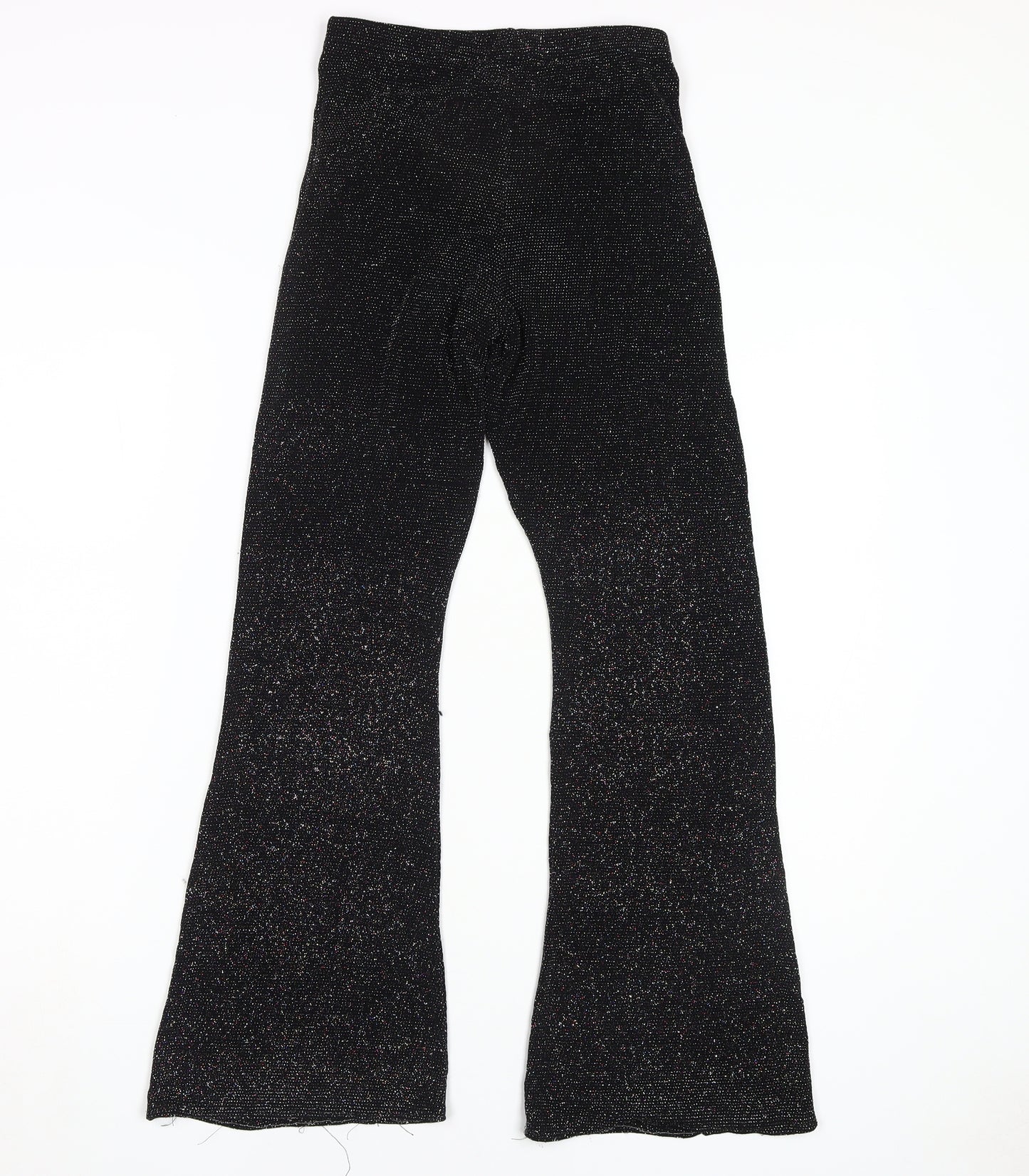 Urban Outfitters Women's Black Flared Trousers S