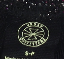 Urban Outfitters Women's Black Flared Trousers S