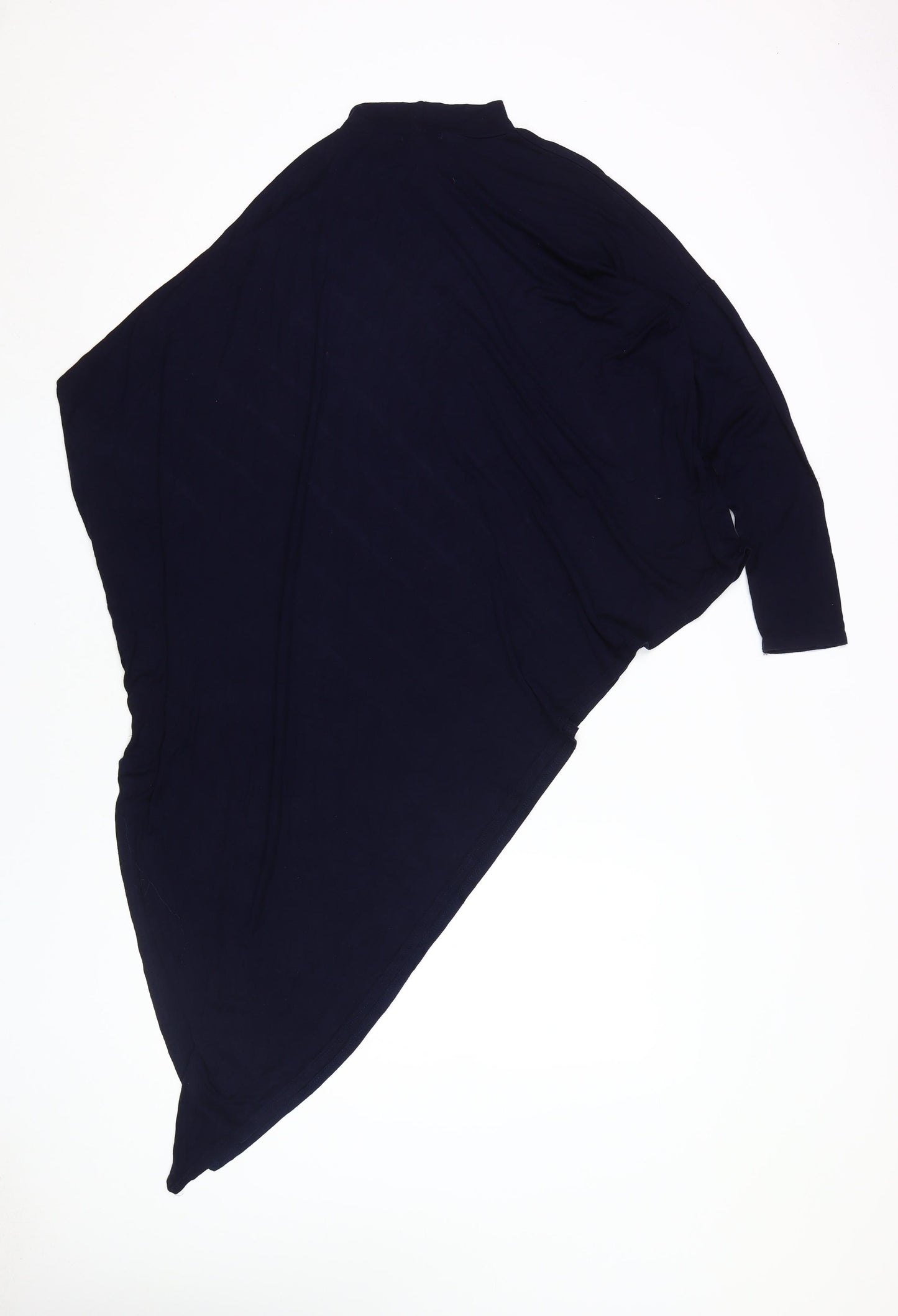 Select Women's Blue Dolman Single Sleeve Pullover Top