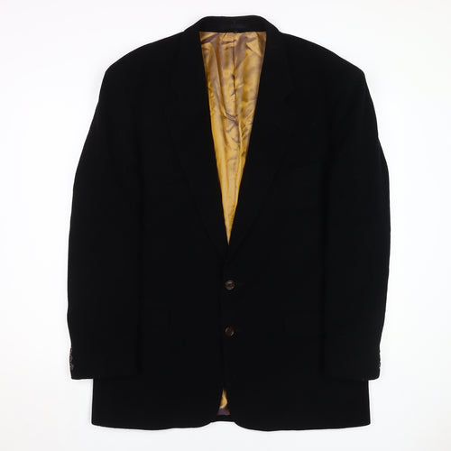 Horne Brothers Men's Black Blazer, Size 42L