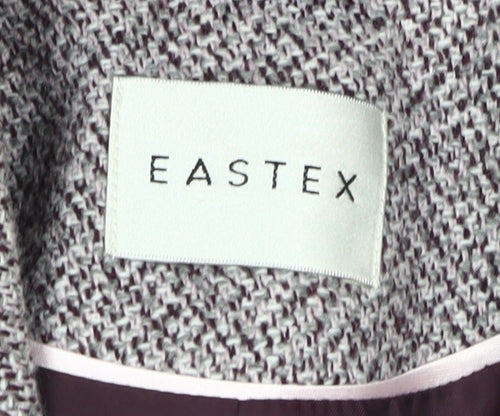 Eastex Women's Grey Herringbone Blazer, Size 14