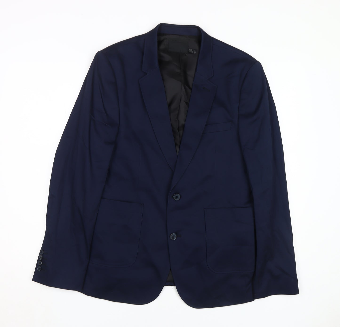 ASOS Men's Blue Blazer Jacket, Size 40S, Formal Wear
