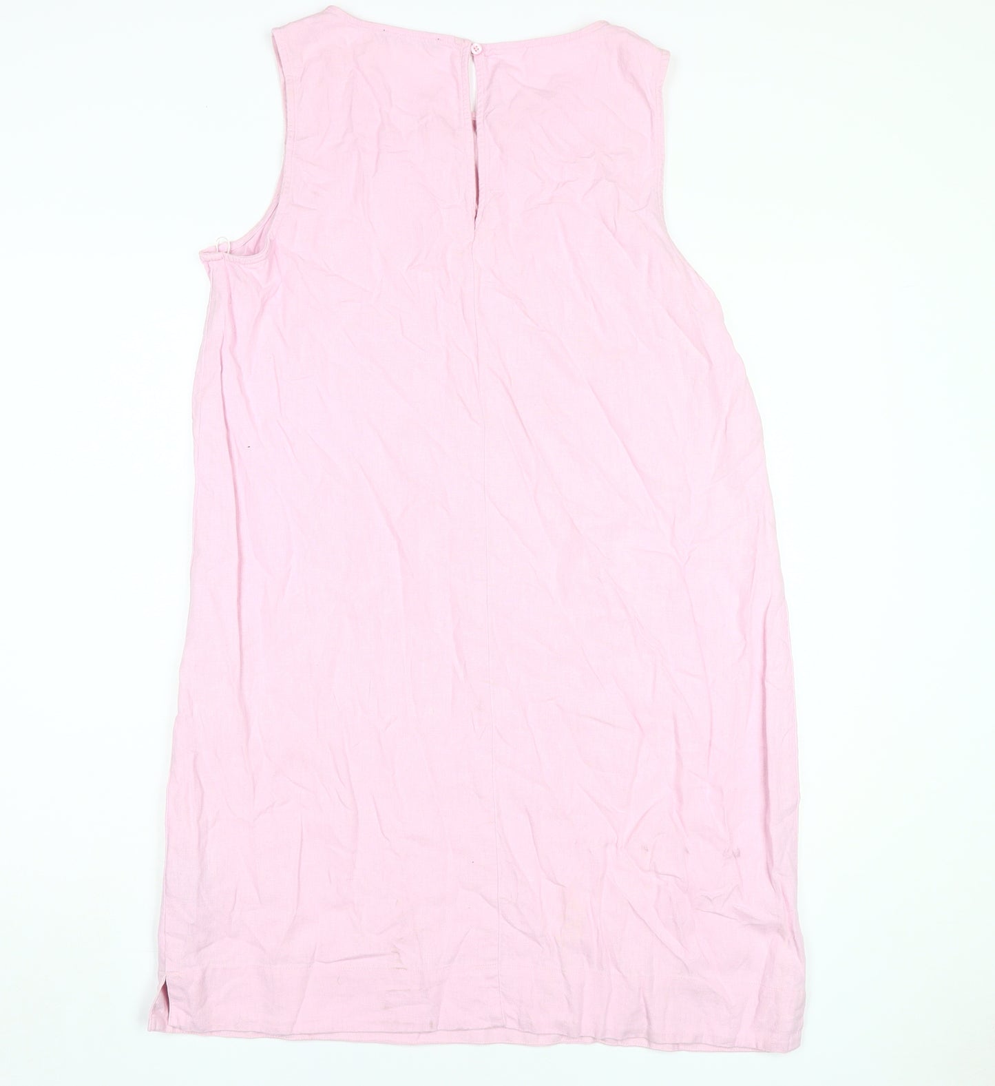 Marks and Spencer Pink Sleeveless Dress - UK 16